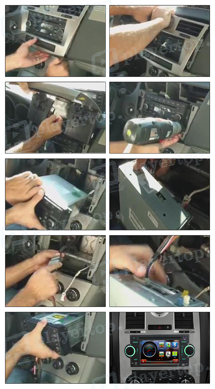 branchement autoradio chrysler concorde 2002 2004